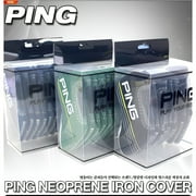 PING 2024 Golf Iron Head Cover Set 9pcs Neoprene - Black