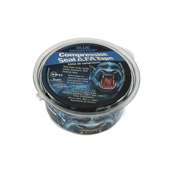 Blue Monster Compression Seal Tape (12 ft x 1" Roll)