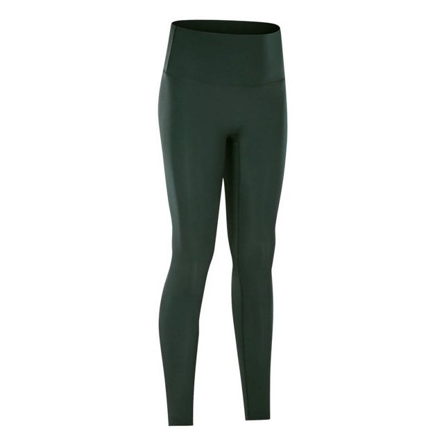 Pantalones de yoga nude agradables para la piel con cintura alta, que levantan el abdomen y los glúteos, ejercicios elásticos, pantalones de mujer de corte ajustado
