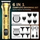 thumbnail image 5 of Kit de peluquería Ufree 8 en 1 para hombre con cortapelos, 5 of 8