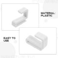 thumbnail image 3 of WEAVILUX 20Pcs Plastic S Hooks for Hanging Kitchen Utensils Wardrobe Bathroom and Office, 3 of 8
