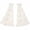 White, variant on Black Lolita Ruffled Flare Long Sleeve Gloves, Victorian Gothic Detachable Lace Cuff, Black One Size