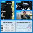 thumbnail image 3 of SNOW DEER Sun Gloves for Men Women UV Protection，Thin UPF 50+ Touchscreen Full Finger Driving Gloves for Hiking Cycling Golfing Riding，Black, 3 of 8