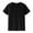 Black, variant on Tiijoy Big Boys Solid Plain Short Sleeve T Shirt Breathable Casual Active Tee Shirt
