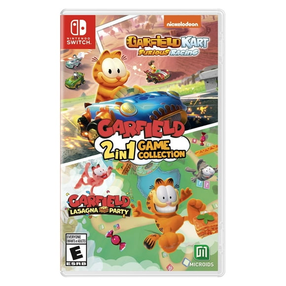 Colección de juegos Nintendo Switch Garfield Kart Furious Racing