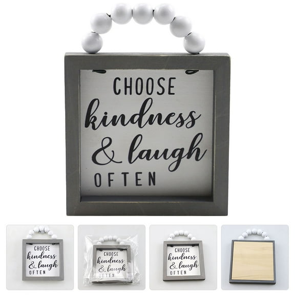 FRCOLOR Rustic Wall Decor Hanging Farmhouse Sign Office