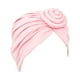 thumbnail image 5 of Turbante africano Minnieouse de 1 pieza preatado de alta elasticidad ajustable para mujer Rosado 2Conjunto, 5 of 6