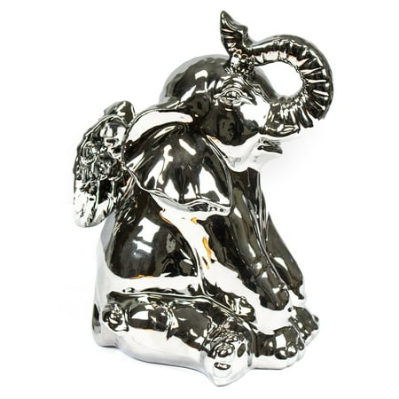 Baptism Angel Figurine - Sagebrook Home Seated Elephant Angel Figurine