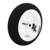 Black Ultralight Speed Tire Sponge Wheel 53 x 15mm for 3mm Shaft Dia RC Aircraft