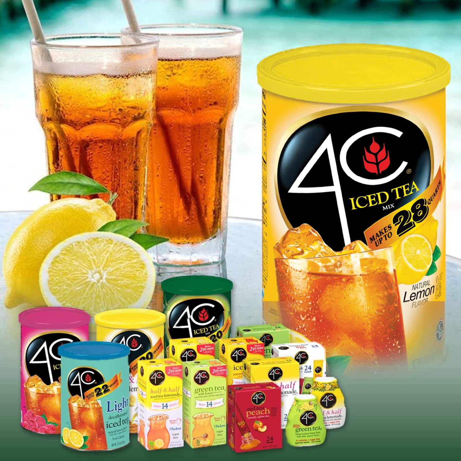 4C Powder Drink Mix, Energy Rush - Grape 350 Count, Bulk Buy, Singles Stix, On the Go, Refreshing Water Flavorings, Value Pack