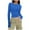 Blue2, variant on AherBiu Going out Top for Women Long Sleeve Shirts Crew Neck Basic Fall Crop Tops Casual Slim Fitting Fashion 2024 Blouses