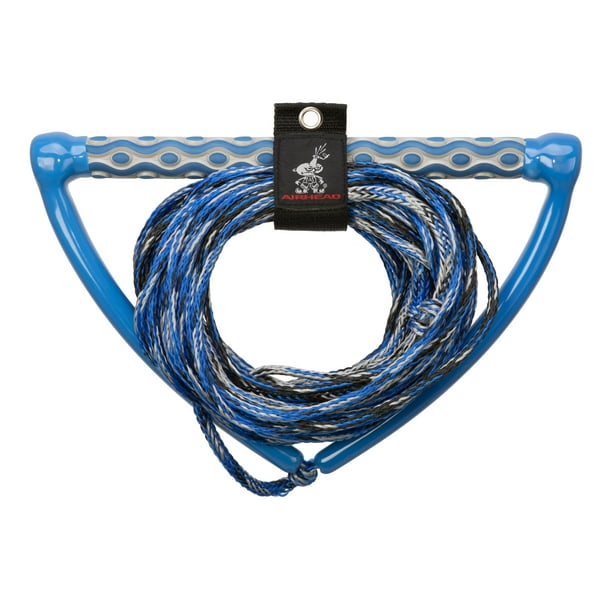 Airhead Wakeboard Rope, 15" EVA Handle, 3 section