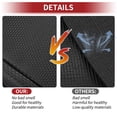 thumbnail image 4 of Unique Bargains Flat Face Cargo Liner Rear Trunk Mat Trunk Cargo Luggage Boot Tray Mat Diamond Pattern for Hyundai Sonata 2015-2019 Anti-Slip, 4 of 7