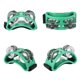 thumbnail image 2 of Foot Tambourine with Jingle Bell, Musical Percussion Instruments for Guitar and Drums, Green, 2 of 4