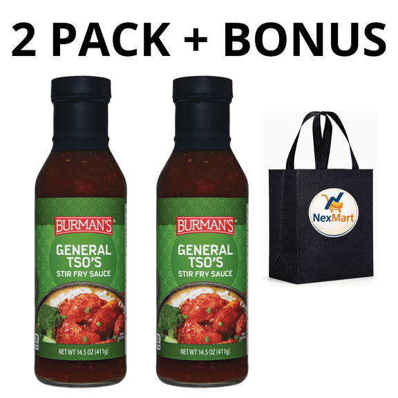 Burman's General Tso's Sauce 2-Pack 14.5 oz