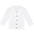 thumbnail image 1 of Lilax Baby Boy Cable-Knit Basic Knit Cardigan Sweater 12-18 Months White, 1 of 6