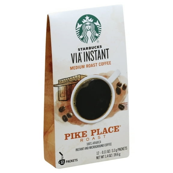 Starbucks Coffee Starbucks Via Instant Coffee, 12 ea