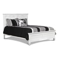 thumbnail image 7 of Benjara Umi Full Size Bed- Classic Panel Design with Molded Details- White Wood, 7 of 7