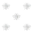 thumbnail image 1 of Injueey Decoraciones de abejas con estilo para tu jardín y espacios al aire libre Artesanía hecha a mano plata S 1 Type2 NO2, 1 of 6