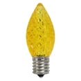 thumbnail image 3 of Pack of 25 LED Faceted C9 Yellow Christmas Replacement Bulbs, 3 of 6