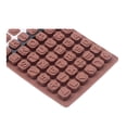 thumbnail image 4 of Molde Mainstays Silicón Forma de Letras Chocolate, 4 of 4