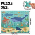 thumbnail image 3 of MSHUN Puzzles for Kids Ages 4-8, 3-5 Puzzle for Kids Set, 180 Piece Ocean Sharks Puzzles for Toddler 4-6,Floor Puzzle Age 5-7 Children Learning Preschool Educational Puzzles Toys for Boys and Girls, 3 of 10