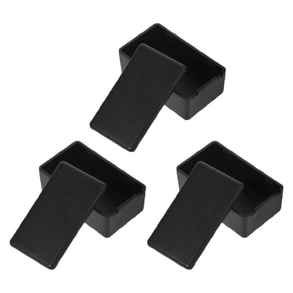 WHAMVOX Small Electrical Junction Box Waterproof ABS Black for Installing Various Scenarios 3pcs