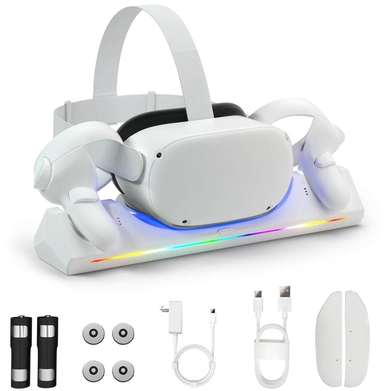 Charging Dock for Oculus Quest 2, Magnetic Charging Station for