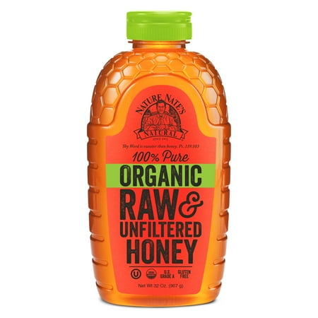 Nature Nate S Organic Honey 100 Pure Raw Unfiltered