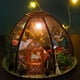 thumbnail image 5 of Bearachild Casa de muñecas hecha a mano amarilla de de bambú, portátil y fácil de montar, coleccionable para casa de muñecas Decoración del hogar, 5 of 6