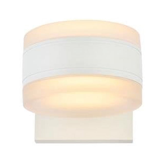 Living District Raine Modern 120 Deg Integrated LED White Wall Sconce
