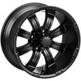 thumbnail image 2 of LSI Casino 14" Black Golf Wheels 205x30-14 Fusion ST Tires Yamaha, 2 of 4