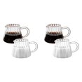 thumbnail image 1 of Glass Pitcher, Wave Shaped Glass Creamer Pitcher, Glass Tea Pitcher, 1 of 6