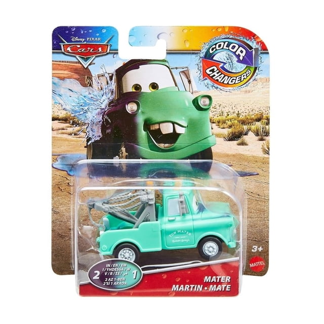Vehículo de Juguete MATTEL Cars Mate Color Change