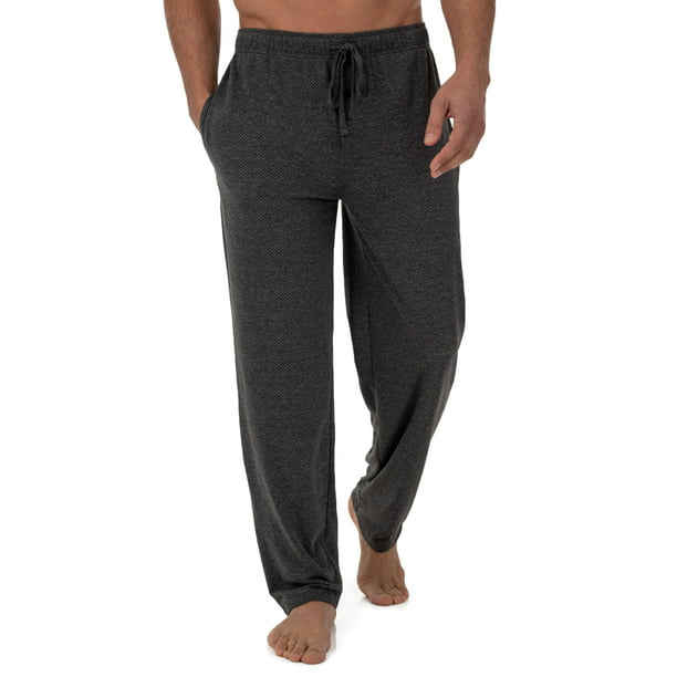 Fruit of the Loom Men's and Big Men's Breathable Mesh Knit Pajama Pant ...