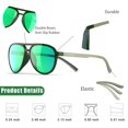 thumbnail image 3 of Gafas de sol Lasiyanor Lightweight TAC Polarized Vintage 70s, 3 of 6