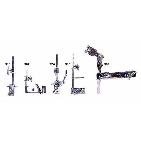 Danmar - 309 - Cymbal Holder - With Full Tilter, Chrome Plated, Clamps Firmly To Any Stand