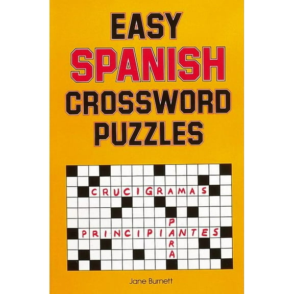 Language - Spanish Easy Spanish Crossword Puzzles, (Paperback)
