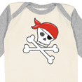 thumbnail image 4 of Inktastic Pirate Skull and Crossbones Boys or Girls Long Sleeve Baby Bodysuit, 4 of 5