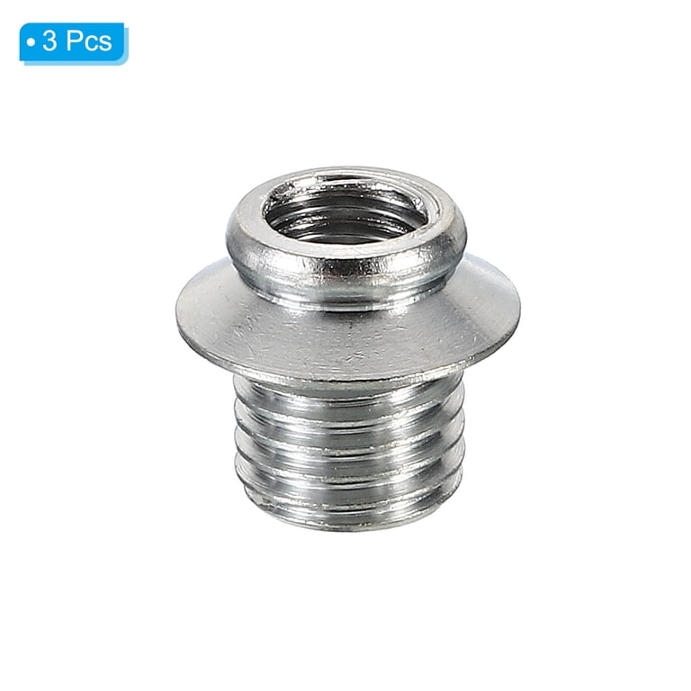M8 Hex Coupling Nuts – Zinc Plated Carbon Steel, 10 Pieces, For Threaded Rods & Studding