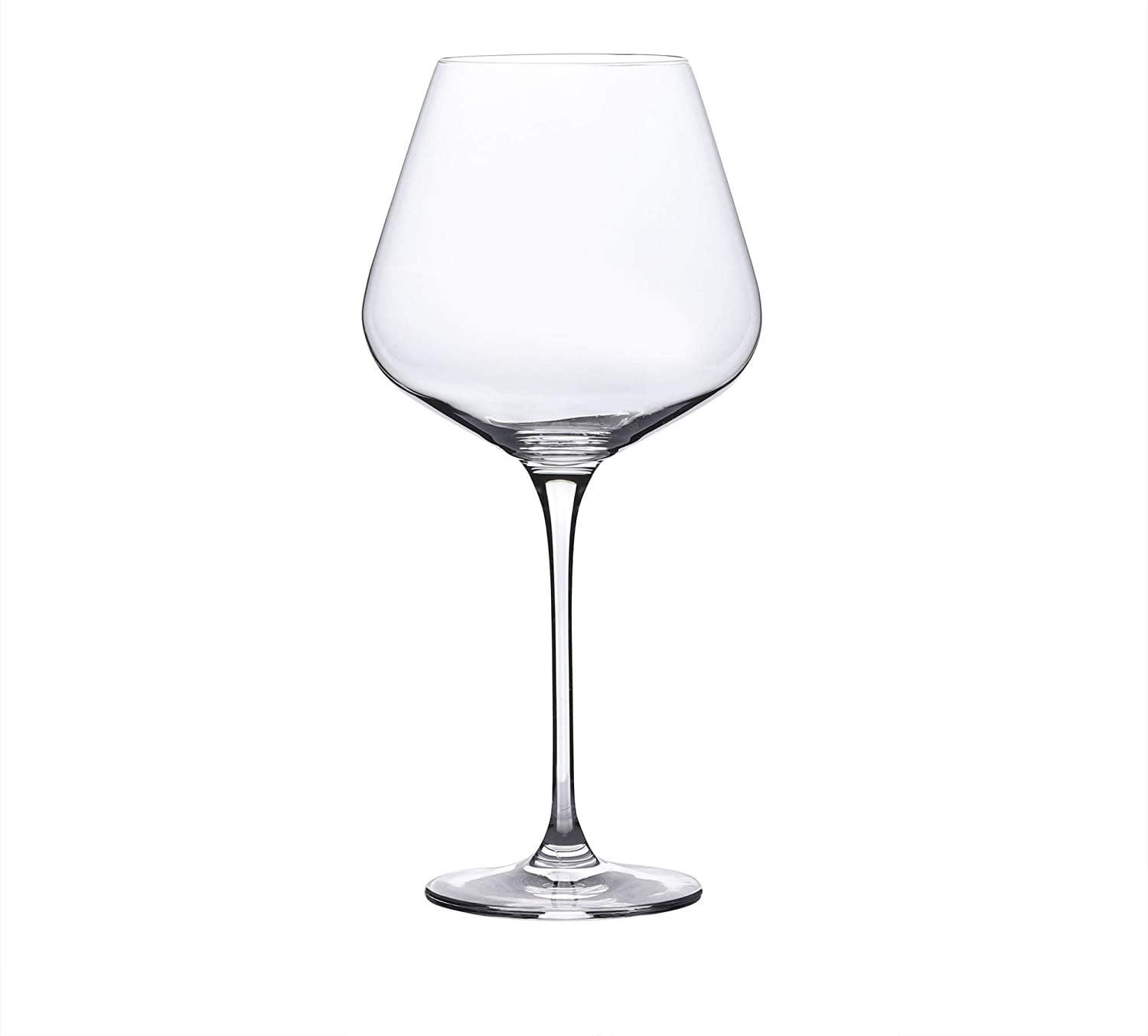 Whole Housewares Oversized 29 oz Crystal Clear Wine Glasses 4 set