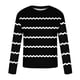 thumbnail image 4 of Blusas y camisas de manga larga con cuello redondo para hombre, blusa informal de moda con estampado de cuello redondo y manga larga, blusa estampada para hombre, blusa de poliéster, 4 of 4