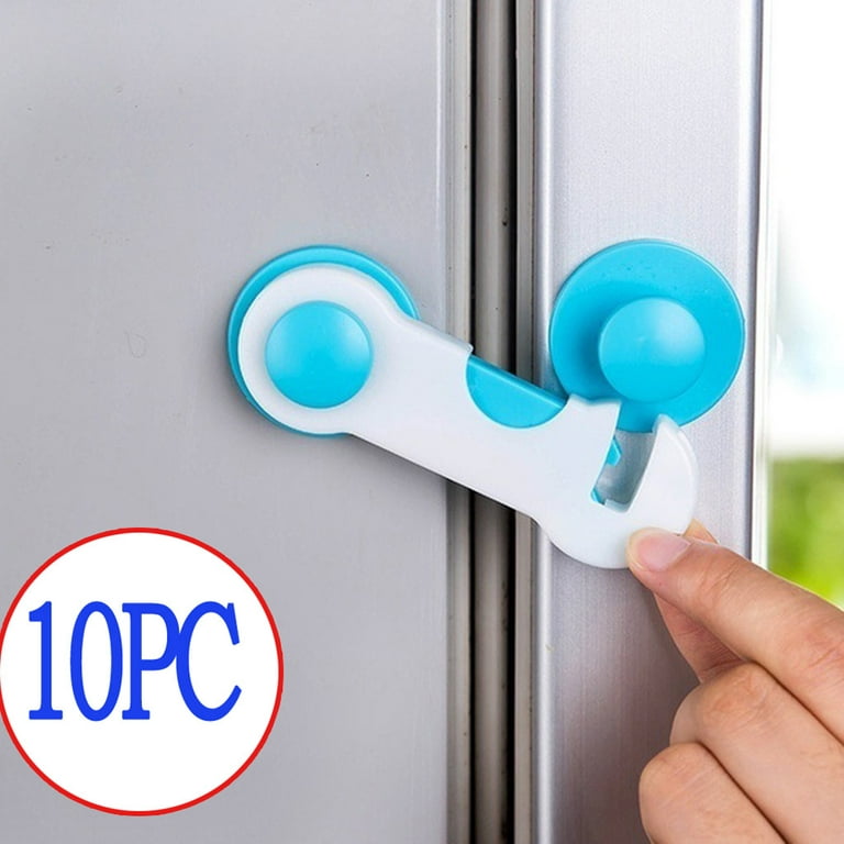 10pc Child Safety Strap Locks Baby Locks for Cabinets and Drawers