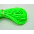 thumbnail image 2 of U8MO 10 Meter Green 2mm Soft Hollow Rubber Tubing Jewelry Cord Cover Memory Wire, 2 of 5