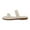 Ivory, variant on CUSHIONAIRE Women's Vicki Braided Slide Sandal +Memory Foam