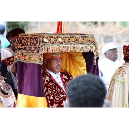 Canvas Print Ark Of The Covenant Ethiopia Priest Orthodox Talbot Stretched Canvas 10 x