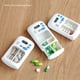 thumbnail image 5 of Mini Portable Pill Reminder Timer Electronic Box Organizer LED Display Medicine Case Clock Reminder, 5 of 5