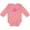 Mauve, variant on Inktastic Pink Dinosaur Girls Long Sleeve Baby Bodysuit