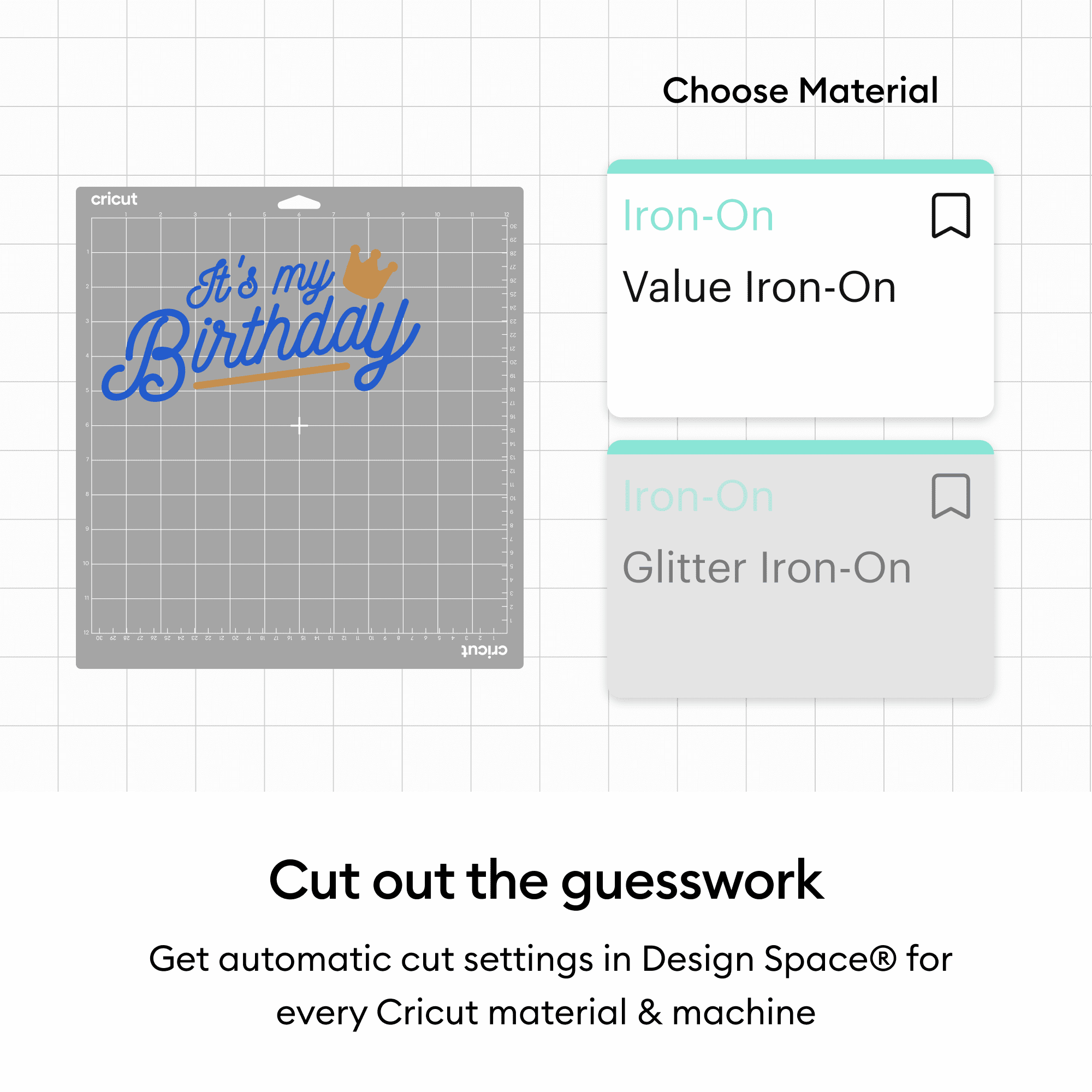 Cricut® Value Iron-On (12 in x 5 ft), Black