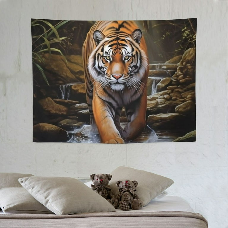 Tiger king tapestry sale